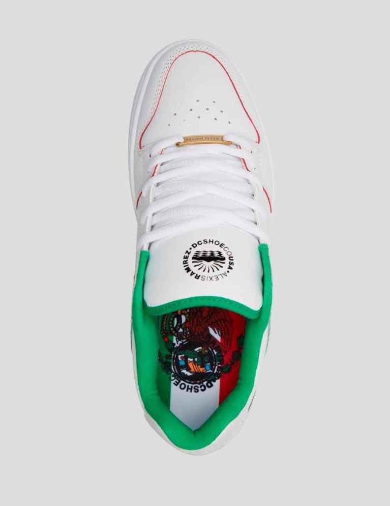 Zapatillas DC manteca alexis white